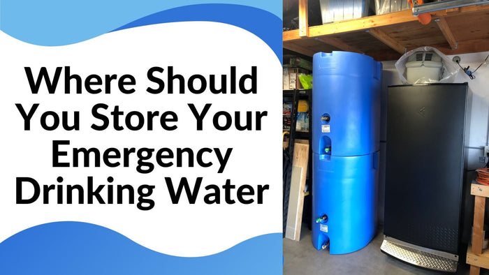 FAQs About Storing Your Supply of Emergency Drinking Water - Water Supply Tanks